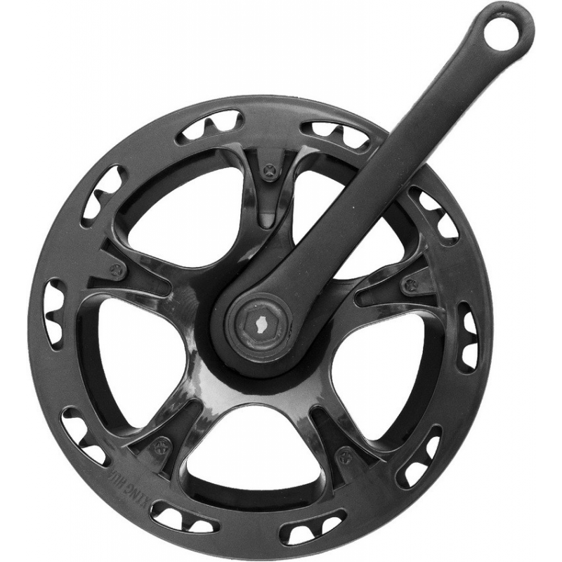 Srednji pogon kocka 40T crni sa štitnikom