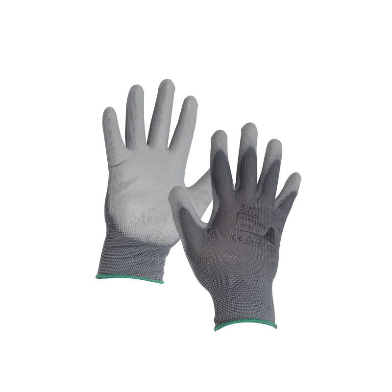 Rukavice Sorting sive 10"