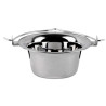 Kotlić nehrđajući čelik 0,8 litara otvoreni