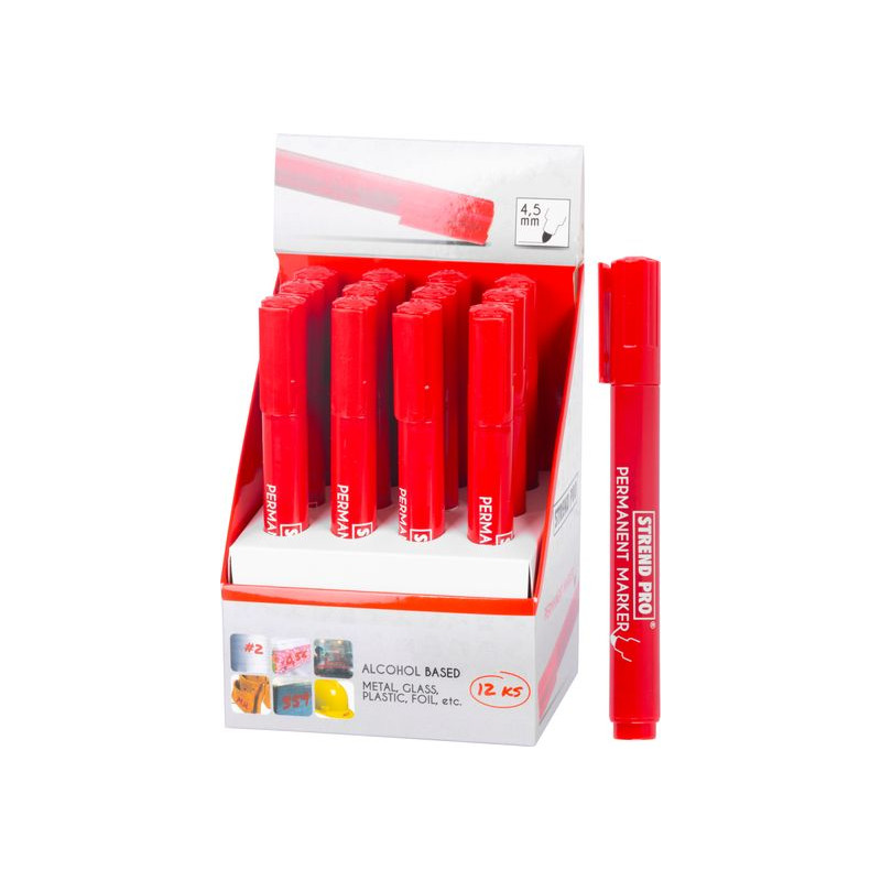Marker permanent crveni 4,5 mm