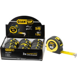 Metar Giant 5 m, 19 mm, gumirani, autostop, magnet, roll-up