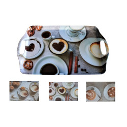 Tacna PVC 38x23 cm sa uzorkom kave