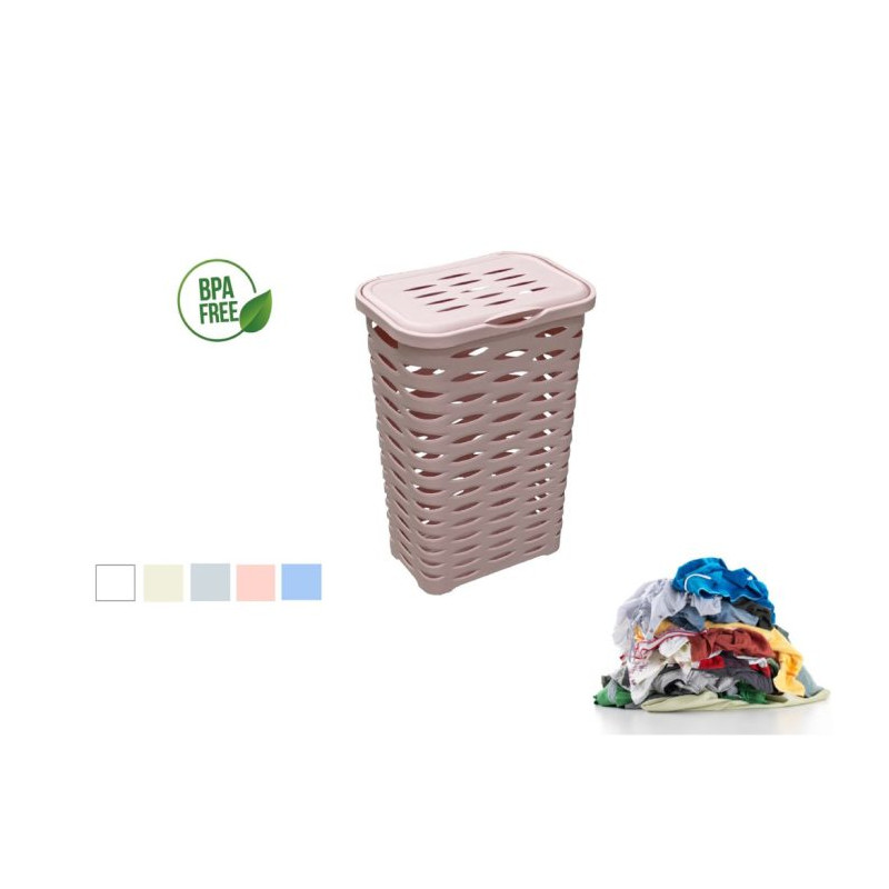 Košara za rublje 39,5x40x52,5 cm Bianca