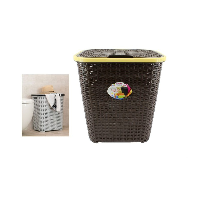 Košara za rublje 45,5x33x52 cm Ratan