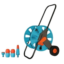 Motalica za crijevo s kotačima i spojnicama